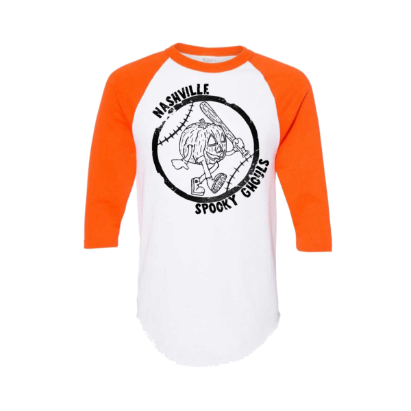 Spooky Ghoul Baseball Tee (Pre-Order)