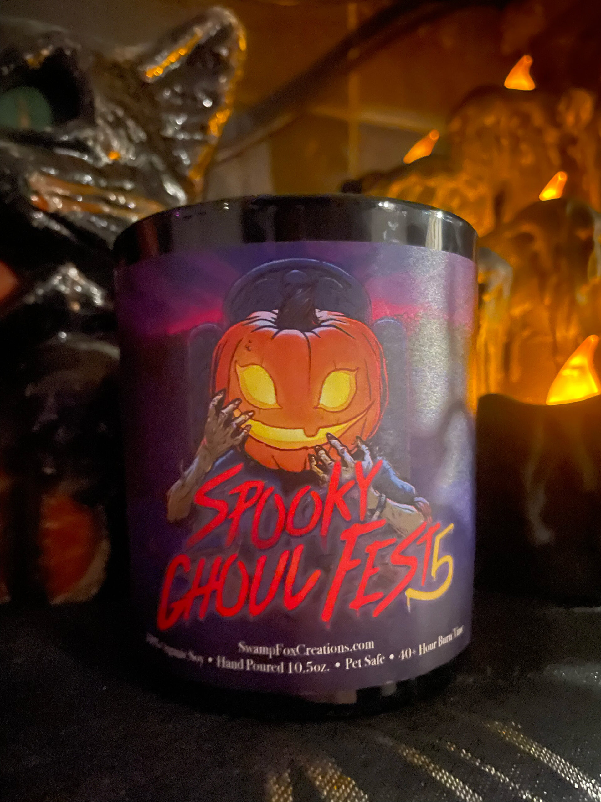 Swampfox Spooky Ghoul Candle - Image 2