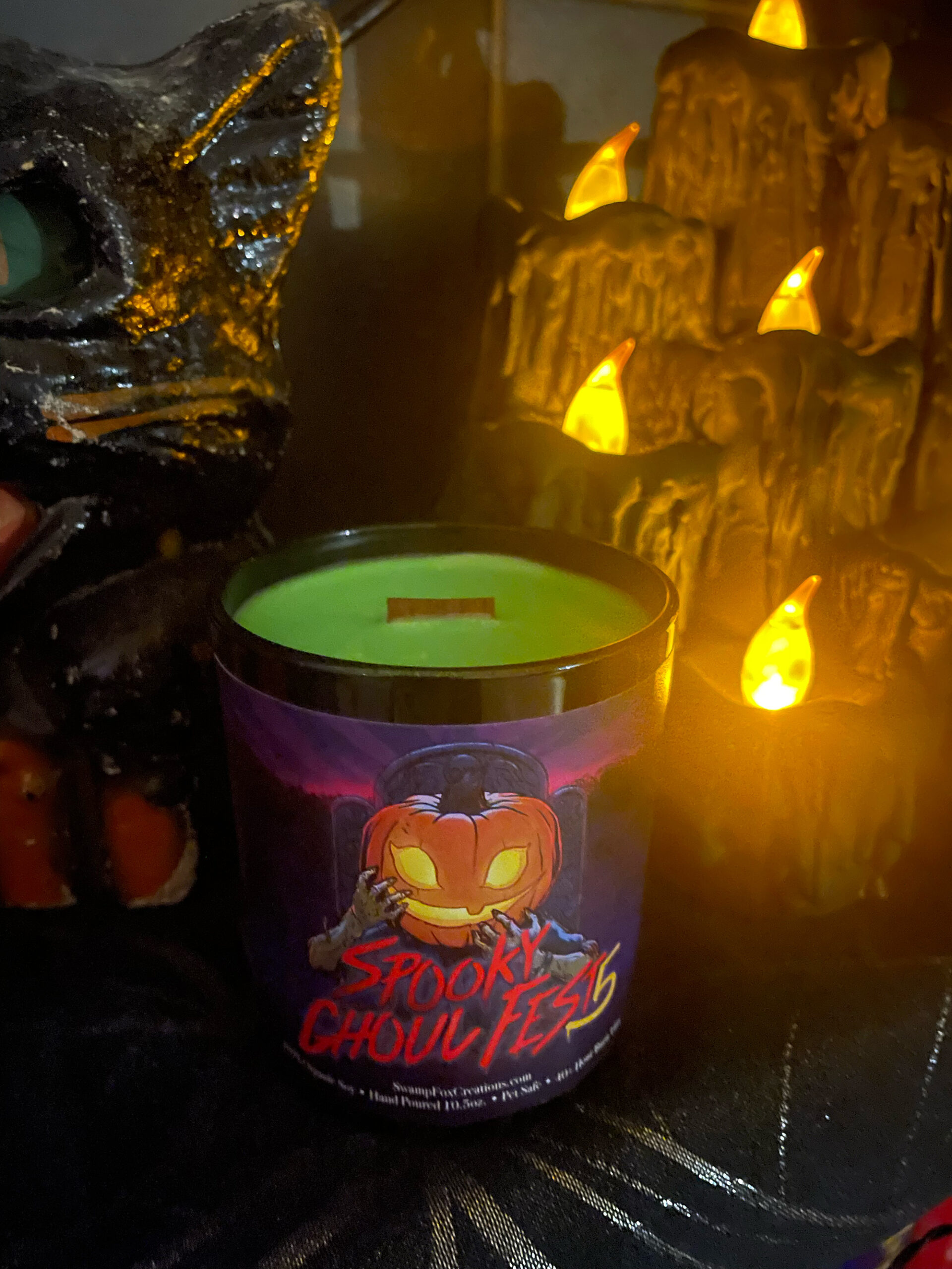 Swampfox Spooky Ghoul Candle - Image 3