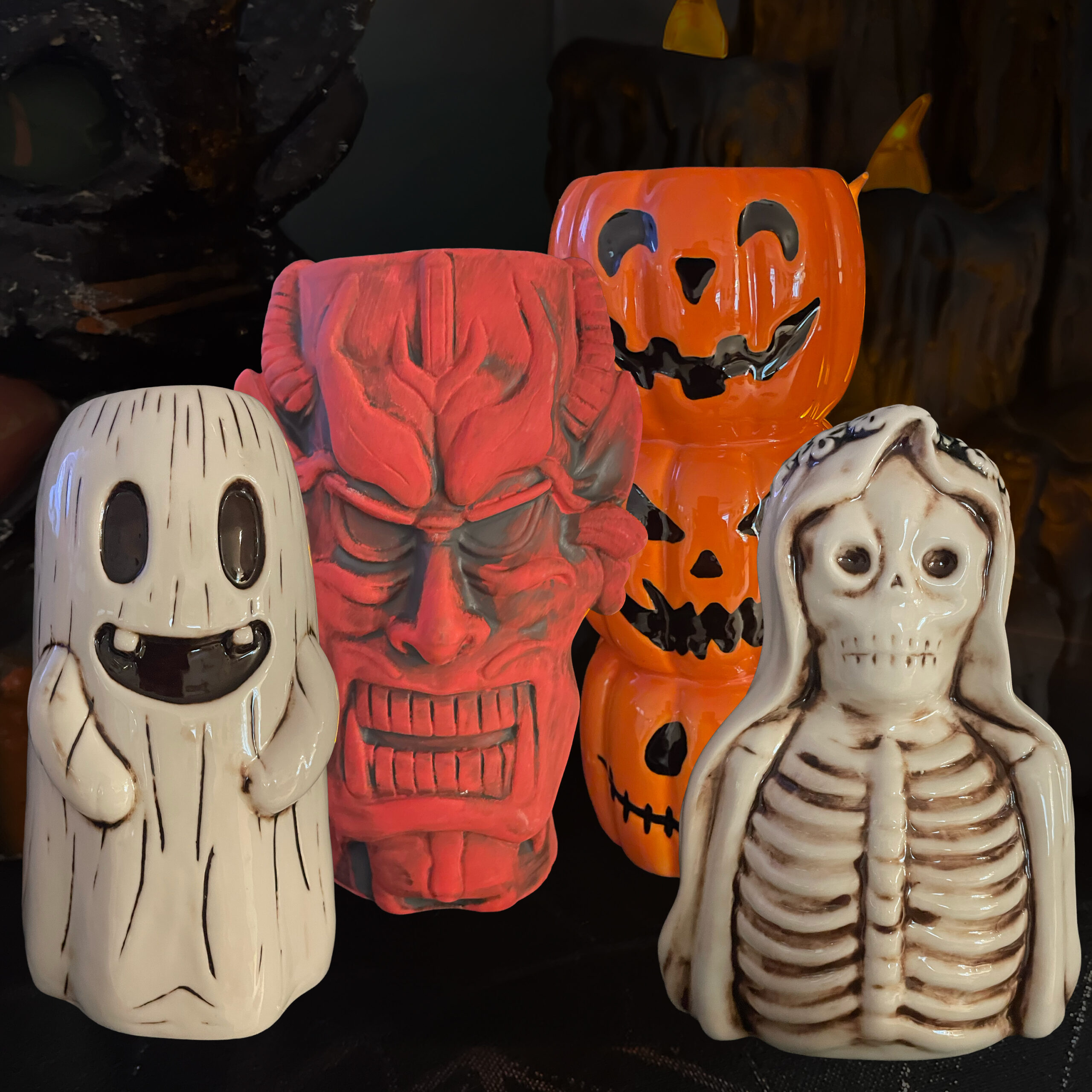 Spooky Tiki: All Mugs!